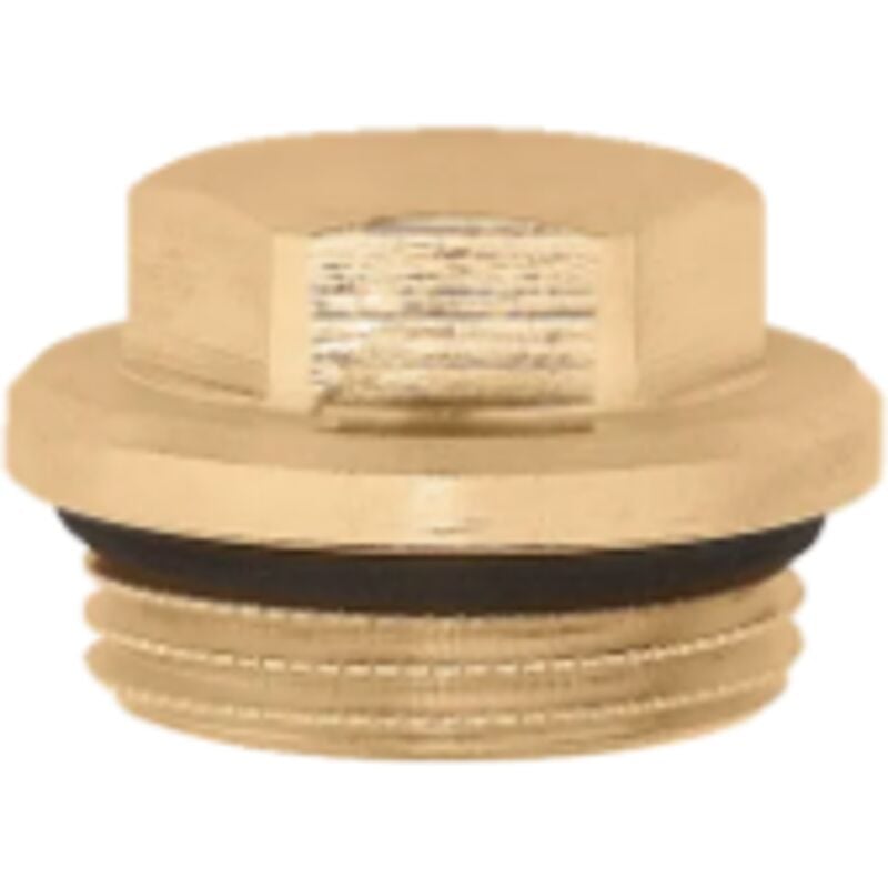 foto del prodotto tappo, per collettori serie 356 e 357. attacco 3 4m caleffi 364150 3 4m
