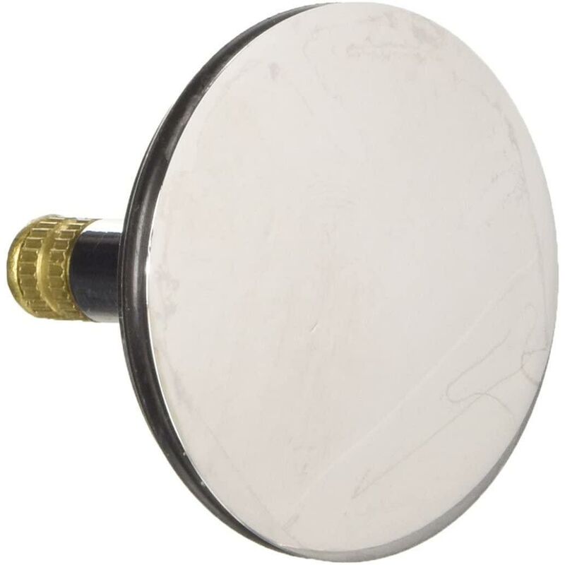foto del prodotto tappo per colonna vasca automatica, idrobric, in ottone cromato, idb l0866
