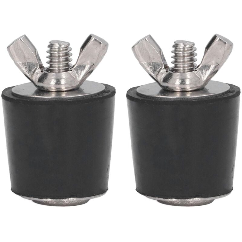foto del prodotto tappo per svernamento per piscina, 2 pezzi 25mm tappi in gomma per piscina per il mantenimento dei raccordi per tubi della piscina spa dewin