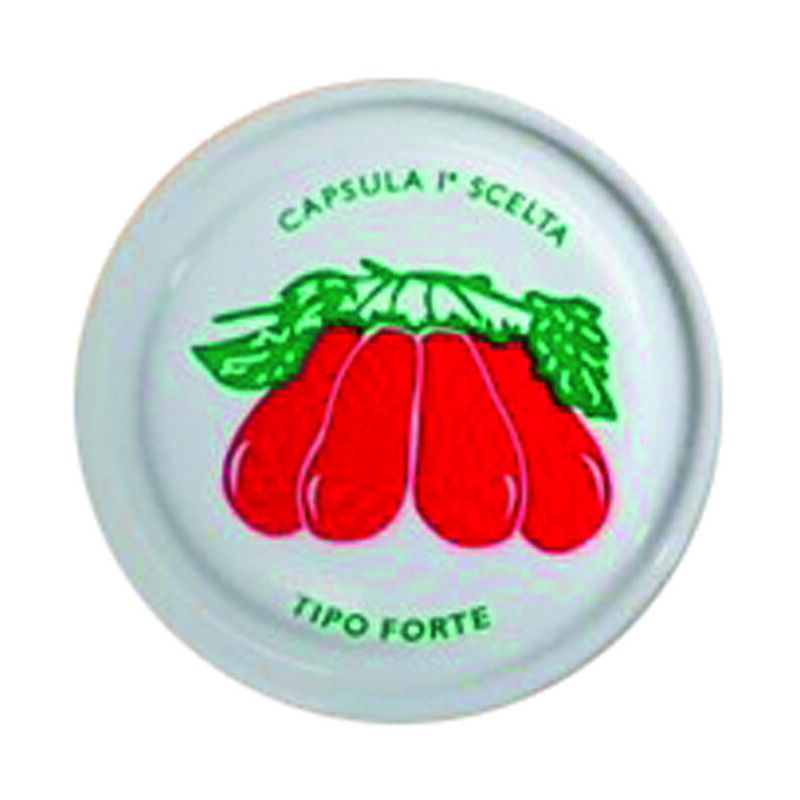 foto del prodotto tappo per vaso twist off con pomodoro mm.53