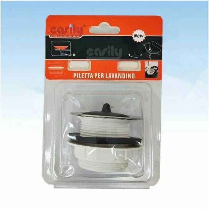 foto del prodotto tappo piletta di scarico per lavabo bidet lavandino bagno cucina 52551 trade shop traesio