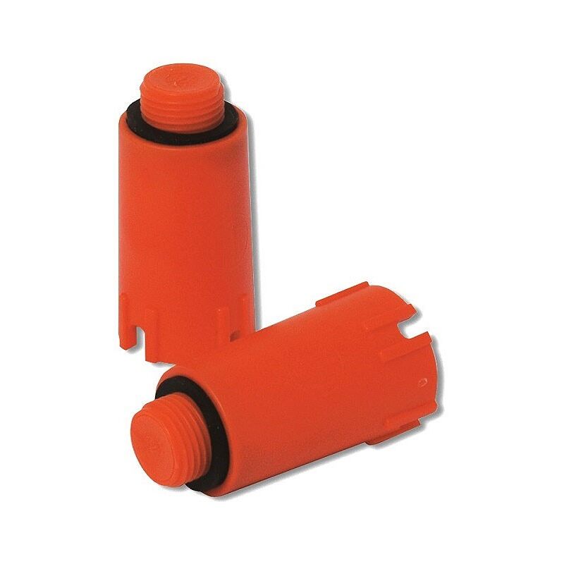 foto del prodotto tappo prova impianti rosso con guarnizione 1 2 641801rs1 2