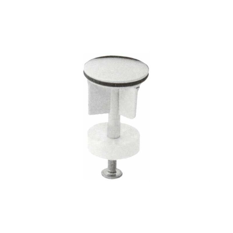 foto del prodotto tappo saltarello ottone cromato mm 37