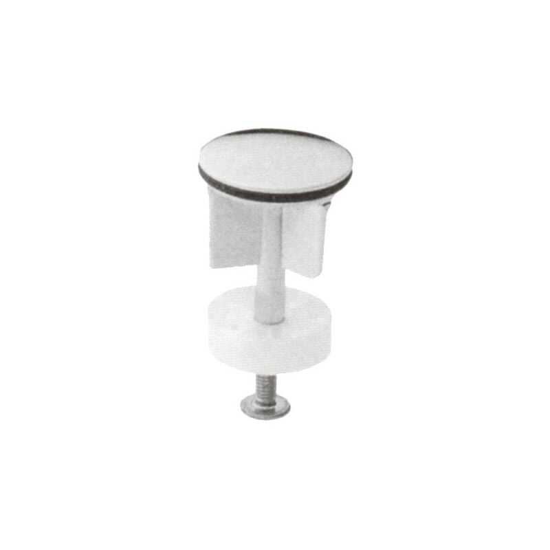 foto del prodotto tappo saltarello ottone cromato mm 40