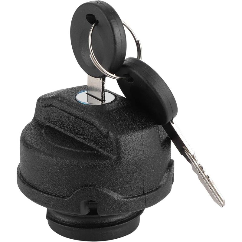 foto del prodotto tappo serbatoio carburante in abs nero per maggiolino polo caddy con serratura e 2 chiavi
