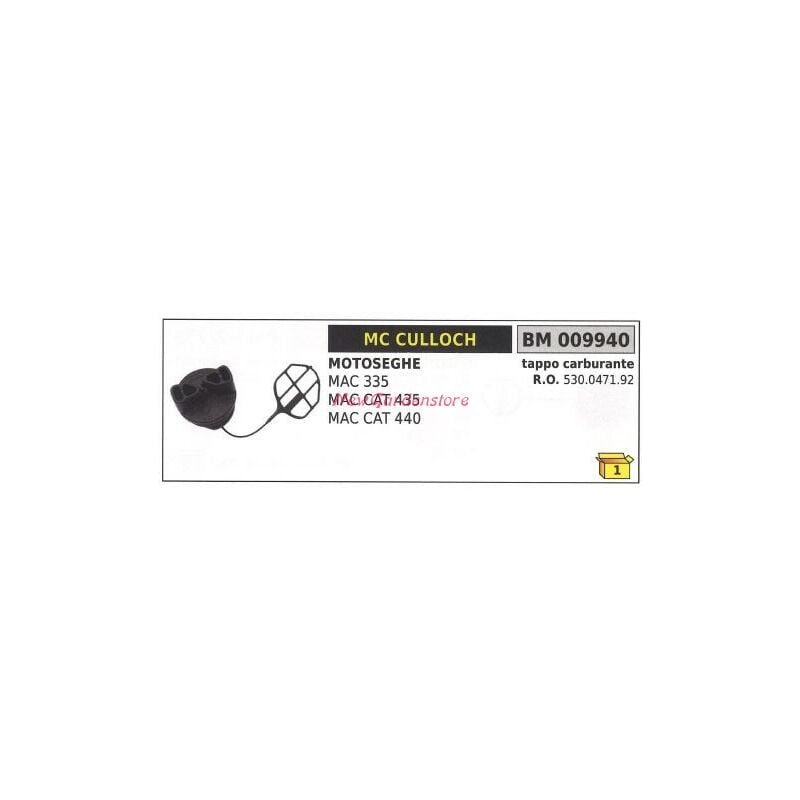 foto del prodotto tappo serbatoio carburante motore mc culloch motosega mac 335 009940
