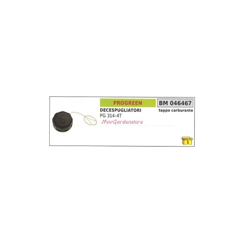 foto del prodotto tappo serbatoio carburante motore progreen decespugliatore pg 314 4t 046467