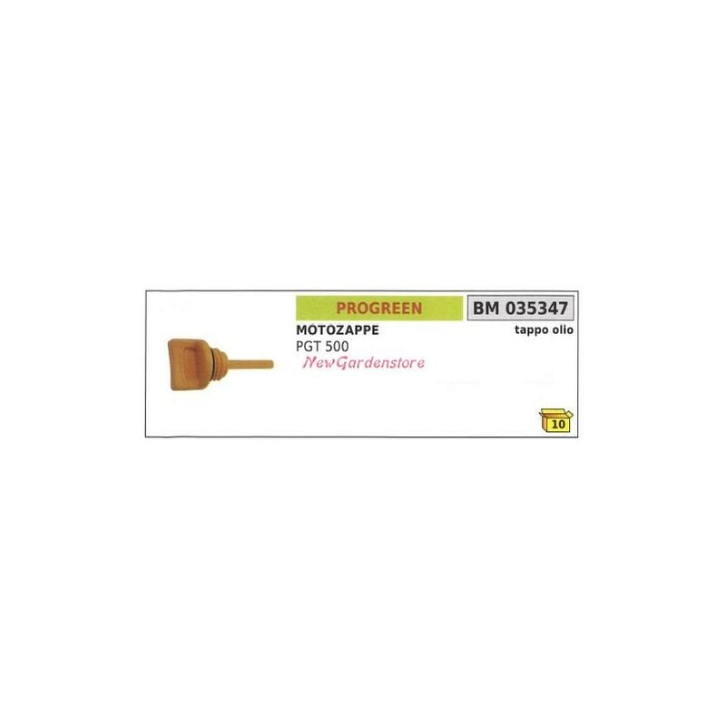 foto del prodotto tappo serbatoio olio motore progreen motozappa pgt 500 035347