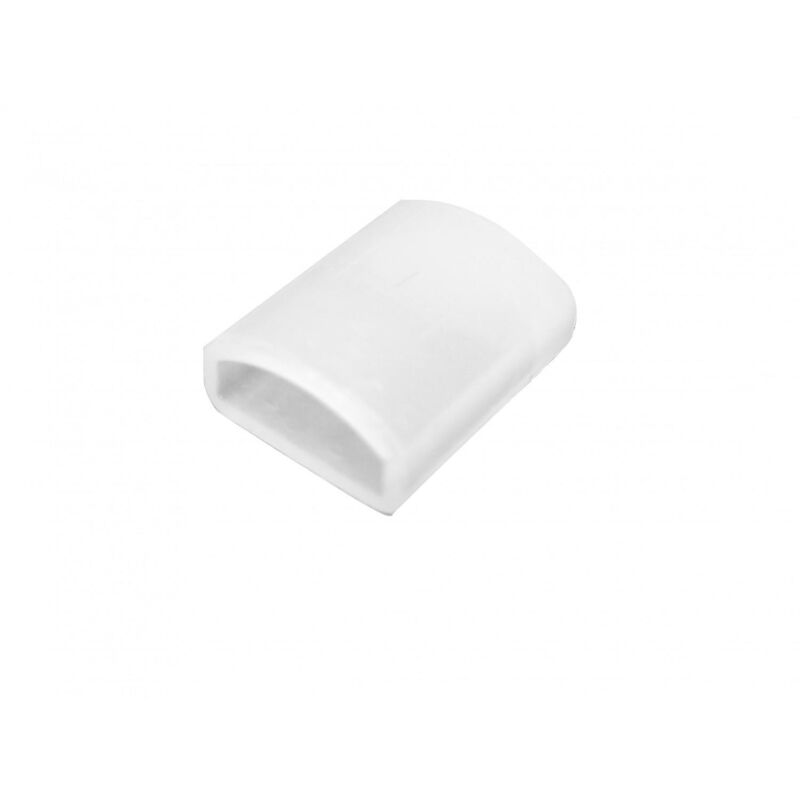 immagine 0 del prodotto tappo terminale striscia led 220v wcob silicone flex senza raddrizzatore larga 9mm 10mm bianco