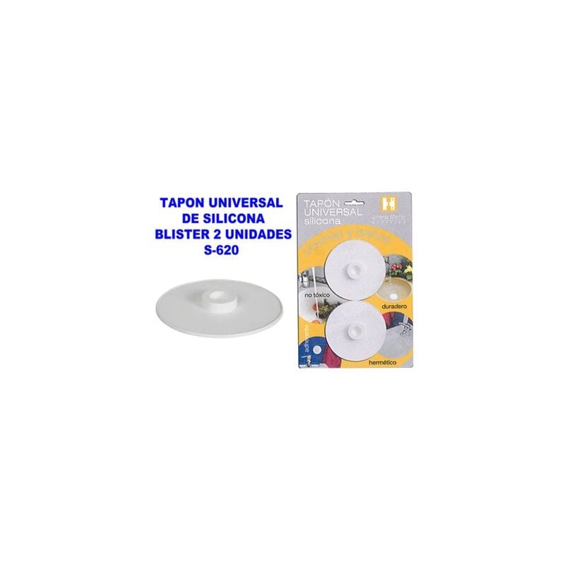foto del prodotto tappo universale in silicone 2 unit blister 620