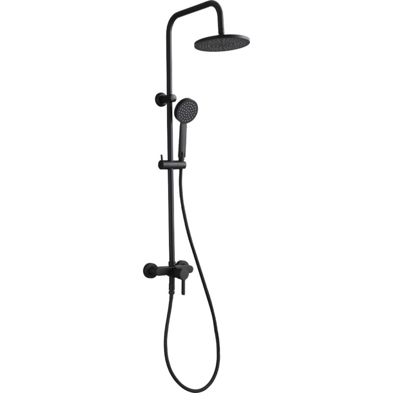 foto del prodotto target columna de ducha mec nica negra - essebagno