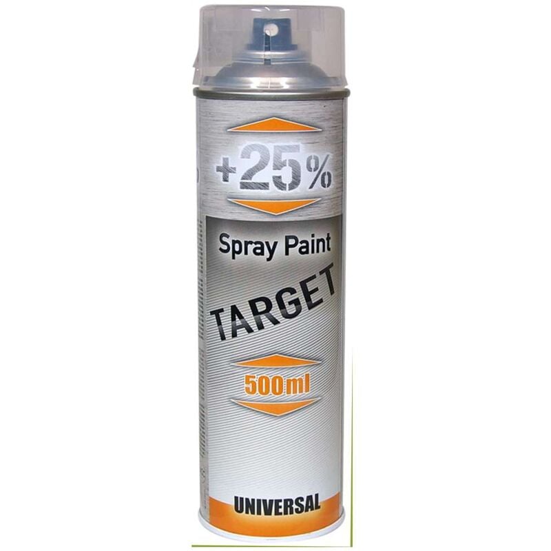 foto del prodotto target vernice spray - trasparente lucida - 500 ml