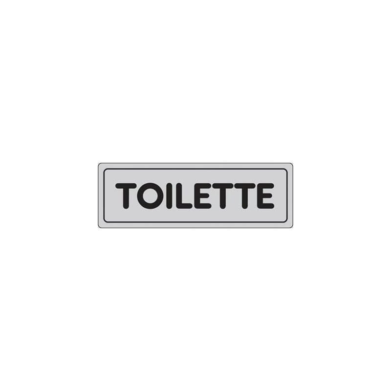foto del prodotto targhe vinile 15x5 targhe adesiva toilette
