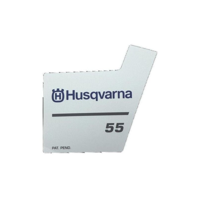 foto del prodotto targhetta 537359801 originale husqvarna