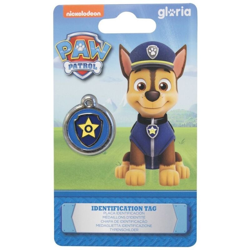 foto del prodotto targhetta per collana the paw patrol chase 12