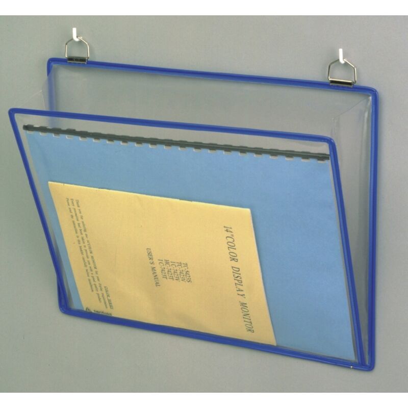 foto del prodotto tarifold borsa a tracolla trasparente pvc antiriflesso l340xh255mm 5pz busta