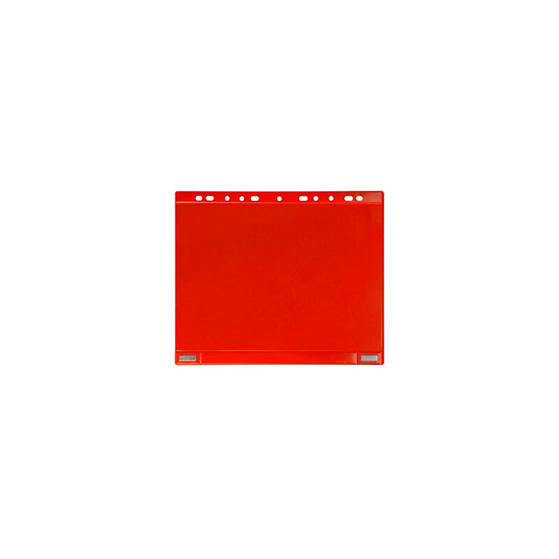 foto del prodotto tarifold busta trasparente magnetica con bordo forato