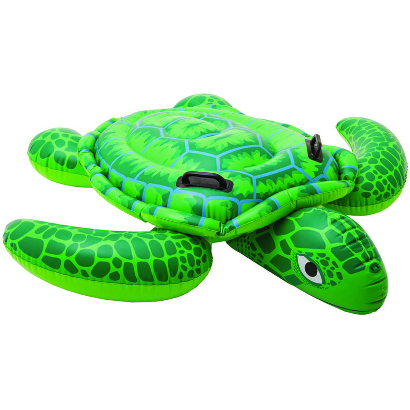 foto del prodotto tartaruga marina gonfiabile cavalcabile 3 anni cm.150x127 peso kg.1,200 art.57524 