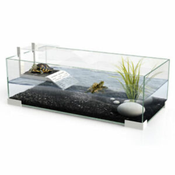 foto del prodotto tartarughiera accessoriata tartarium askoll modello 60 60 x 29,6 x h 19,5 1 ordine scegli lo sconto bzr5 bzr20 200 punti fedelt 