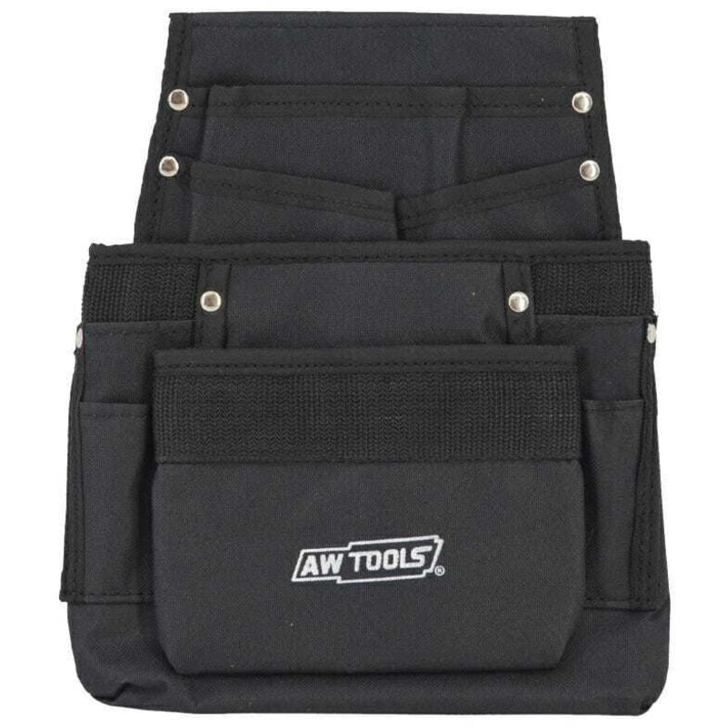 foto del prodotto tasca portautensili in nylon a 10 scomparti awtools