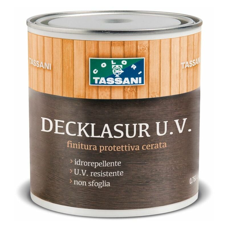 foto del prodotto tassani decklasur finitura cerata a solvente frassino lt. 1