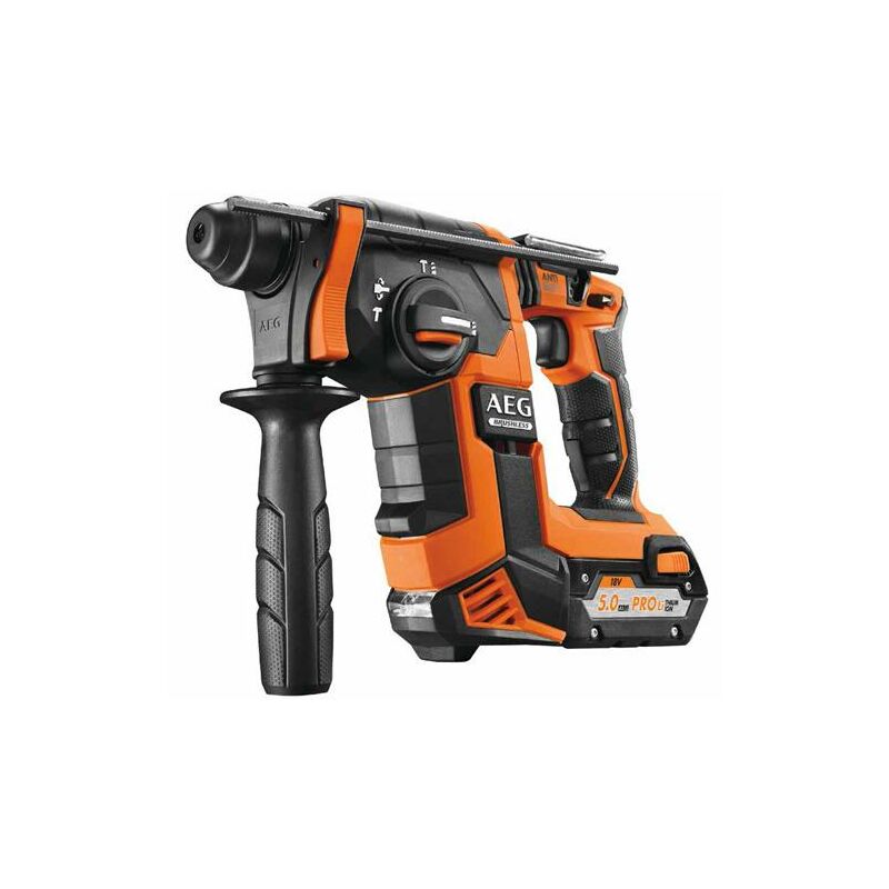 foto del prodotto tassellatore a batteria litio aeg bbh 18bl2 502c 18v 2batt 
