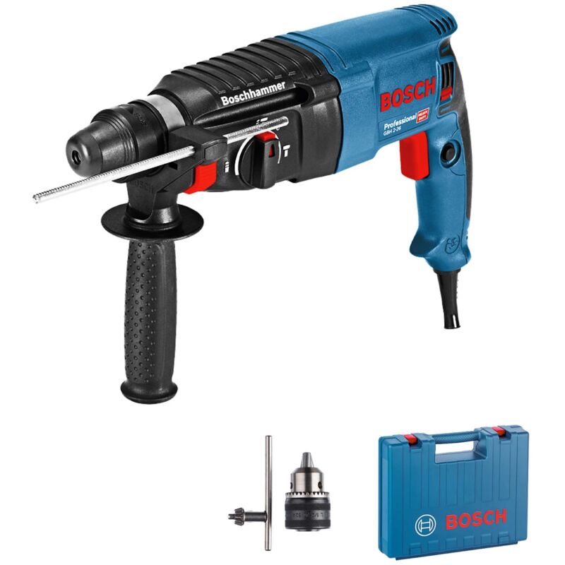 foto del prodotto tassellatore bosch gbh 2 26 830w doppio mandrino