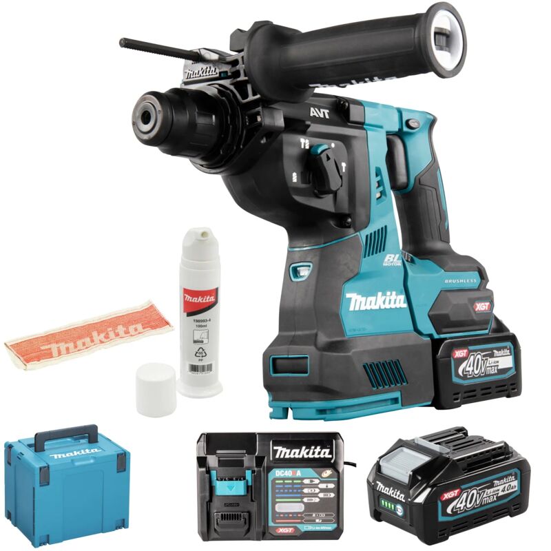 foto del prodotto tassellatore makita hr003gm201 40v 4ah