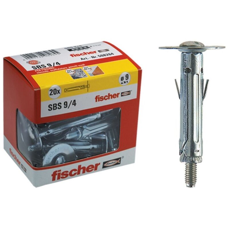 foto del prodotto tasselli acciaio sbs 9 4 con vite fischer