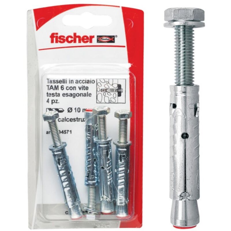 foto del prodotto tasselli acciaio ta m 8 s 10 k fischer