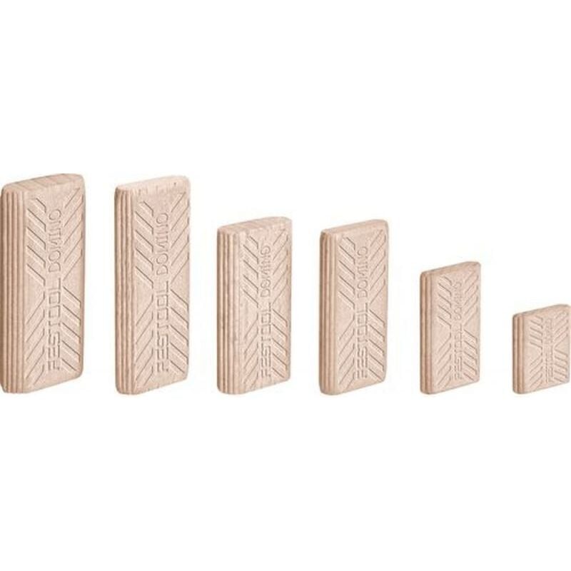 foto del prodotto tasselli domino in faggio per fresatrice df 500 5 x 30 mm 1800 pz festool