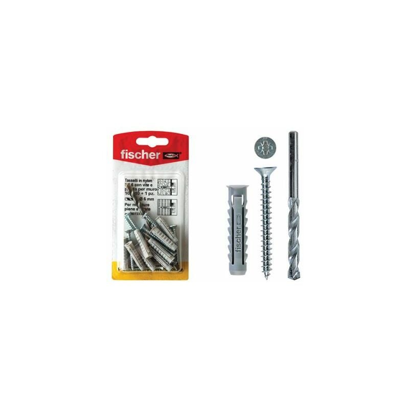 foto del prodotto tasselli e punta muro w 100 tasselli sx 8 k con vite