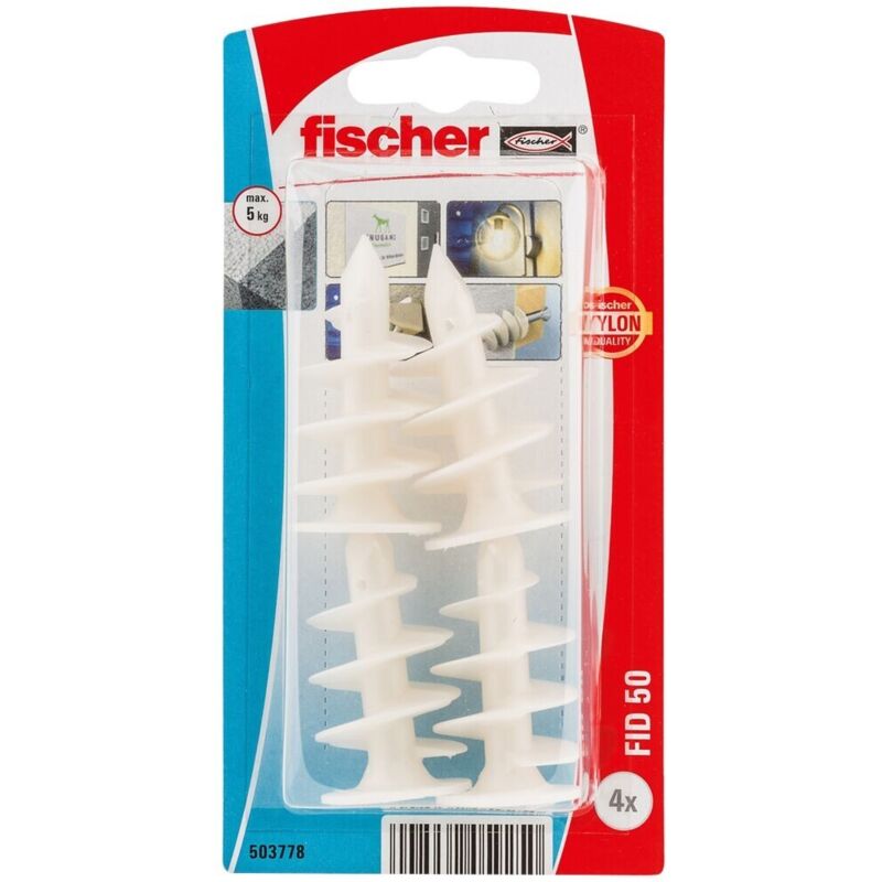 foto del prodotto tasselli fid 50 k novita set 5 pezzi fischer