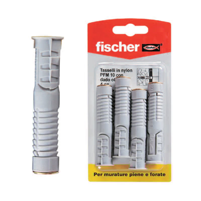 foto del prodotto tasselli in nylon pmf ricambio per mensole csb cpf pfm 8k in blister da pz.4