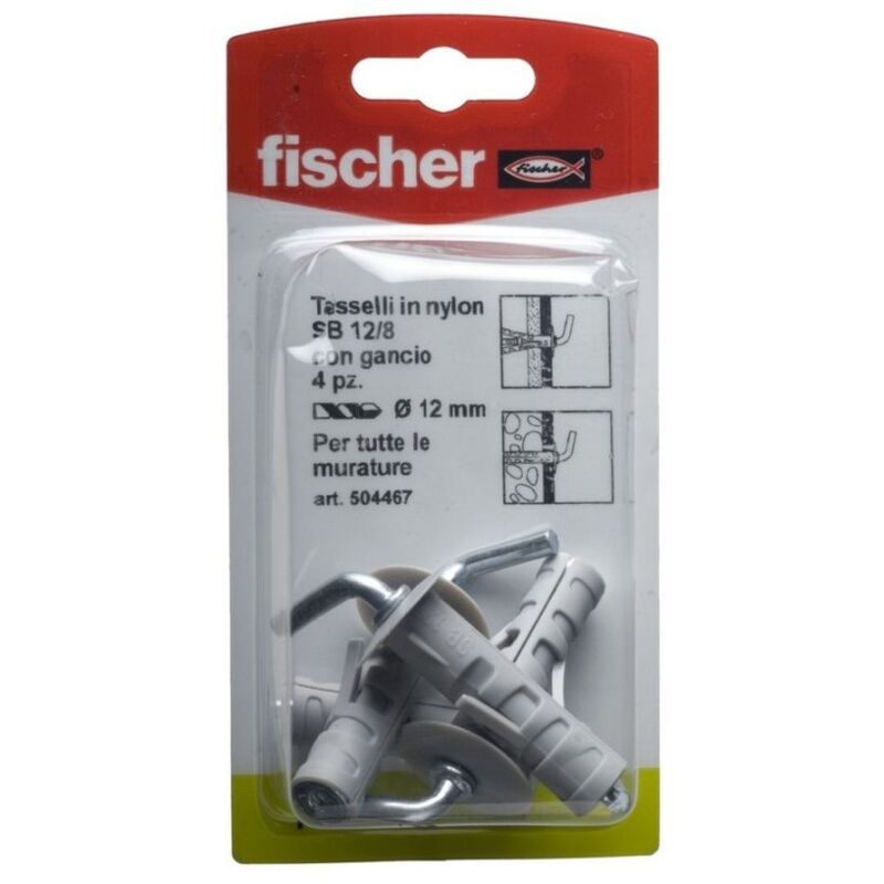 foto del prodotto tasselli nylon sb12 8k gan.cor