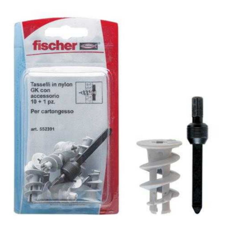 foto del prodotto tasselli per cartongesso gk k nylon 22 mm fischer