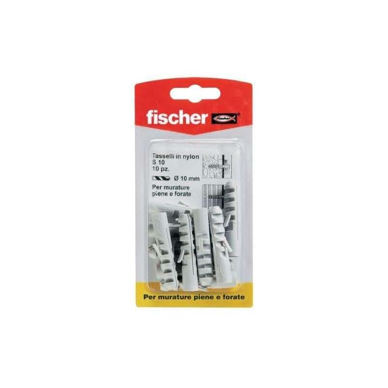foto del prodotto tasselli s 10 k 10 pz. fischer