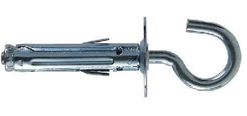 foto del prodotto tassello acciaio sbs 9/1 c/occhiolo aperto art.500411 confezione da pezzi 50