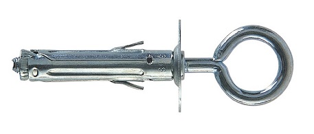 foto del prodotto tassello acciaio sbs 9/3 c/occhiolo chiuso art.500413 confezione da pezzi 50