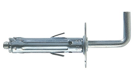 foto del prodotto tassello acciaio sbs 9/6 c/gancio lungoart.500416 confezione da pezzi 50