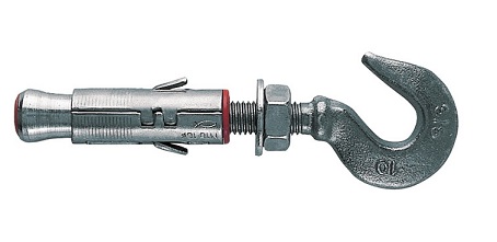 foto del prodotto tassello acciaio slm 8 mm.14x50 c/gancioart.500642 confezione da pezzi 50