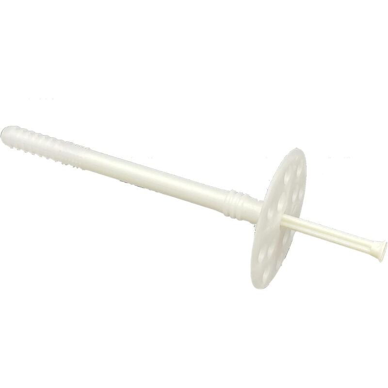 foto del prodotto tassello cappotto a fungo con chiodo in plastica 180 mm