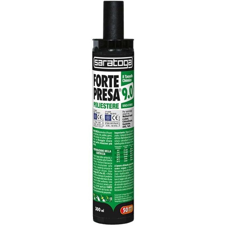 foto del prodotto tassello chimico poliestere forte presa saratoga 300 ml