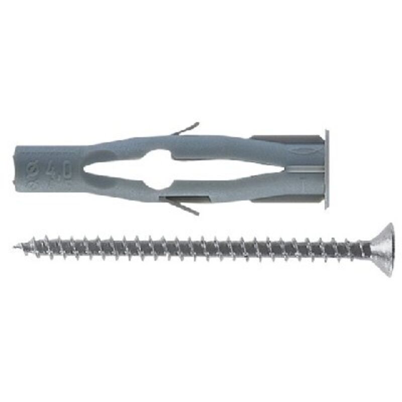 foto del prodotto tassello con vite fischer per truciolare fu-v 6 x 45v