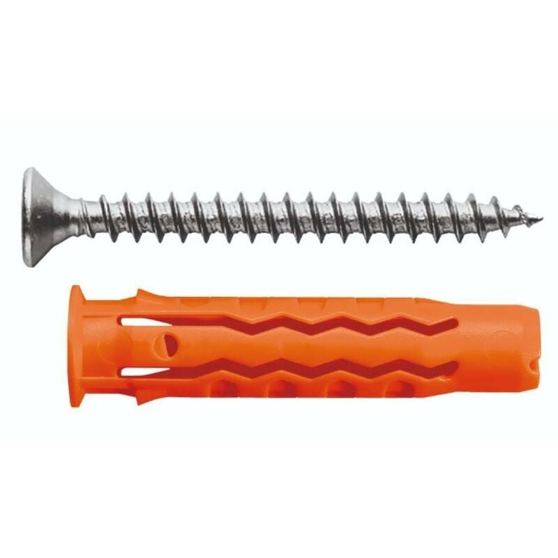 foto del prodotto tassello con vite mungo mq s in nylon 8x40 50 pezzi 1380052f