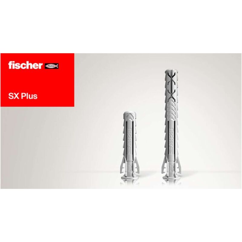 foto del prodotto tassello con vite sx plus 8x40 s 50 pz fischer