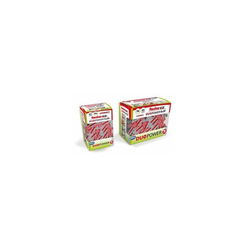 foto del prodotto tassello duopower 6x30mm fai da te 70 unit 