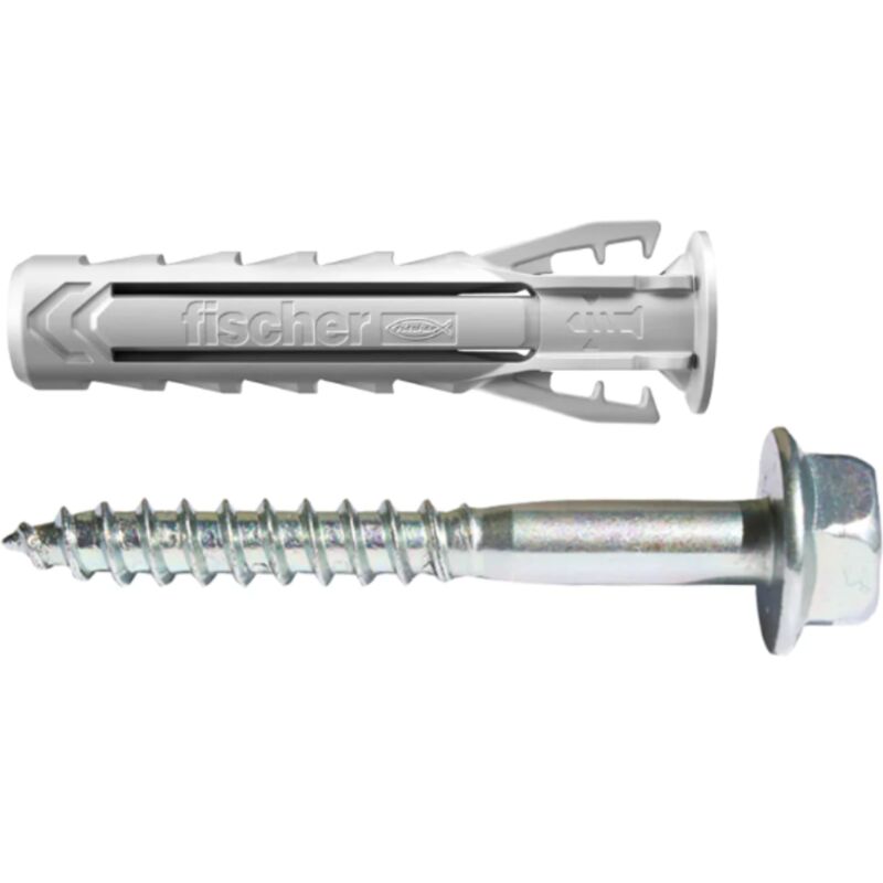 foto del prodotto tassello espandibile con alette e vite sx plus bm 14x70mm 25 pezzi fischer 00567627