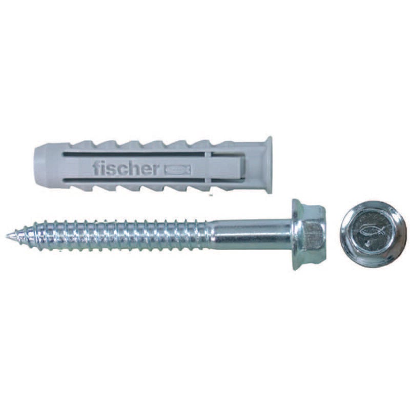 foto del prodotto tassello in nylon con vite mordente sx bm sx14 bm mm.14x40 vite mm.10x80