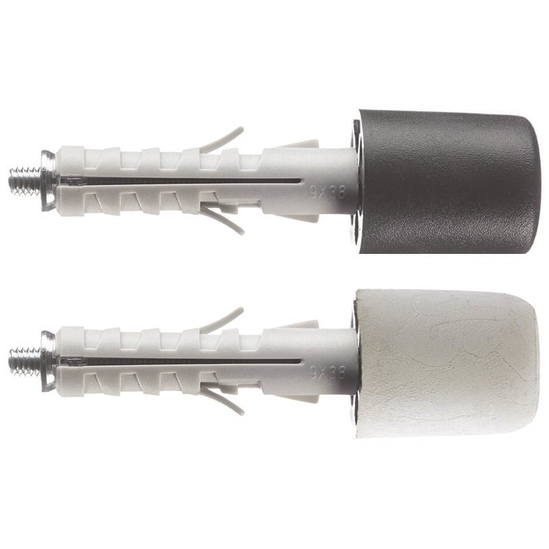 foto del prodotto tassello in nylon paracolpi pa 6 enp fp mm.9x40 nero